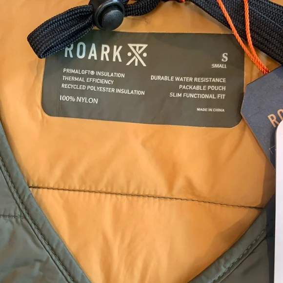 NWT Roark Chopper Vest Mens Dark Military - Picture 9 of 13